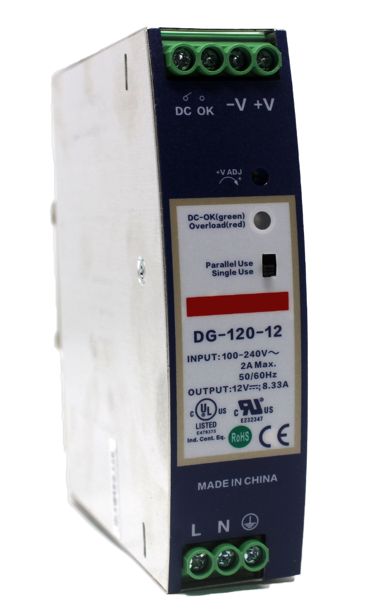 DG-120-12 DIN Rail Power Supplies | Products | TT Electronics
